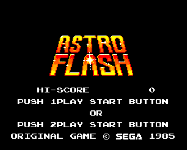 Cover Astro Flash for Master System II